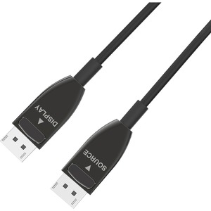 4XEM 90M 295FT Active Optical Fiber 1.4 DisplayPort Cable