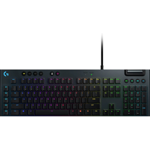 Logitech G815 Gaming Keyboard - Cable Connectivity - USB Interface - English (US) - Black