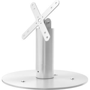 CTA Digital Desk Mount for Enclosure, Tablet, Monitor - White