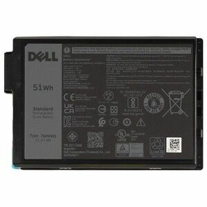 Dell 3-cell 51 Wh Lithium Ion Replacement Battery for Select Laptops