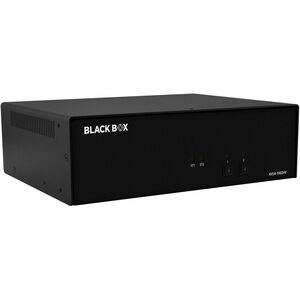 Black Box Secure KVM Switch, NIAP 4.0 Certified - 2-Port, Single-Monitor, FlexPort HDMI/DisplayPort