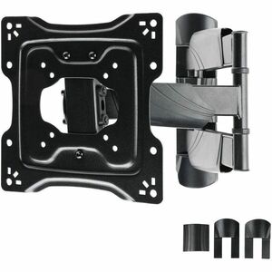Monoprice Commercial Mounting Bracket for TV, Flat Panel Display, Curved TV, Display - Black