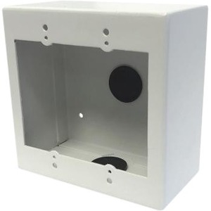 Hanwha Techwin TA-13 Mounting Box for IP Intercom - Textured White