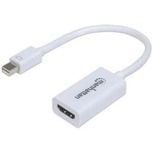 Manhattan Mini DisplayPort Male to HDMI Female, Passive