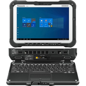 Panasonic TOUGHBOOK G2 FZ-G2CFFBBKM 10.1" Touchscreen Rugged Detachable 2 in 1 Notebook - WUXGA - 1920 x 1200 - Intel Core i7 10th Gen i7-10810U 1.10 GHz - 16 GB Total RAM - 1 TB SSD