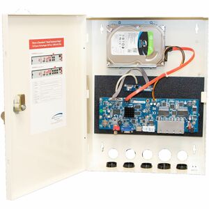 Speco 8 Channel NVR with 8 Built-In PoE Ports - 16 TB HDD
