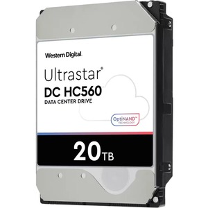 WD Ultrastar DC HC560 WUH722020BL5204 20 TB Hard Drive - 3.5" Internal - SAS (12Gb/s SAS)