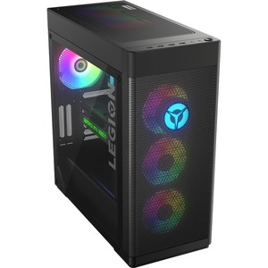 Lenovo Legion T7 34IAZ7 90S1000JUS Gaming Desktop Computer - Intel Core i9 12th Gen i9-12900K Hexadeca-core (16 Core) 3.20 GHz - 64 GB RAM DDR5 SDRAM - 2 TB M.2 PCI Express NVMe 4.0 x4 SSD - Tower - Black