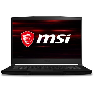 MSI GF63 THIN GF63 Thin 10SC-838 15.6" Gaming Notebook - Full HD - Intel Core i5 10th Gen i5-10500H - 8 GB - 512 GB SSD - Black
