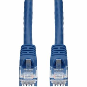 AddOn 75ft Blue CAT6 Plenum-Rated Ethernet Cable Snagless Bubble Boot RJ-45 M/M CAT 6