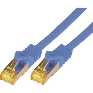 M-CAB Cat7 Network Raw Cable S-FTP - PIMF - LSZH - 7,50m - Blue