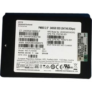 HPE 240 GB Solid State Drive - 2.5" Internal - SATA - Read Intensive