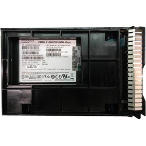 HPE 480 GB Solid State Drive - 2.5" Internal - SATA (SATA/600) - 3.5" Carrier - Read Intensive