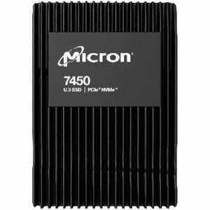 Micron 7450 PRO 3.84 TB Solid State Drive - 2.5" Internal - U.3 (PCI Express NVMe 4.0 x4) - Read Intensive - TAA Compliant