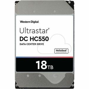 Western Digital Ultrastar DC HC550 WUH721818AL5204 18 TB Hard Drive - 3.5" Internal - SAS (12Gb/s SAS)