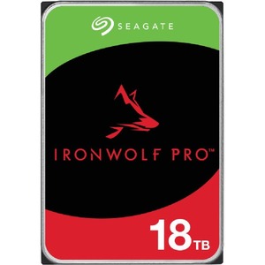 Seagate IronWolf Pro ST18000NT001 18 TB Hard Drive - 3.5" Internal - SATA (SATA/600) - Conventional Magnetic Recording (CMR) Method