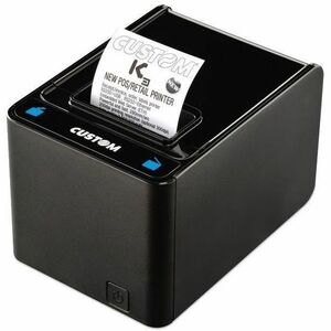 Custom K3 Desktop Direct Thermal Printer - Monochrome - Wall Mount - Receipt Print - Ethernet - USB - USB Host - Serial - With Cutter