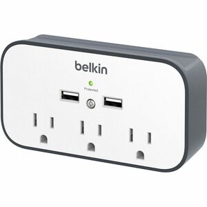 Belkin USB Wall Mount Surge Protector With Cradle