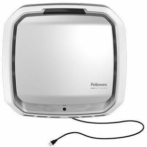 Fellowes&reg; AeraMax Pro AM3R HEPA Air Purifier, 550 Sq. Ft. Coverage, 21-1/16&rdquo;H x 19-1/2&rdquo;W x 9-1/2&rdquo;D, Silver