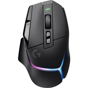Logitech G G502 X PLUS Gaming Mouse - Radio Frequency - USB Type A - Optical - 13 Programmable Button(s) - Black