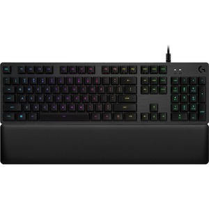 Logitech G G513 CARBON Gaming Keyboard - Cable Connectivity - USB 2.0 Interface - RGB LED - Spanish - QWERTY Layout - Carbon