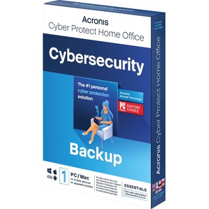 Acronis Cyber Protect Home Office 2022 Essentials - Subscription - 1 Computer - 1 Year