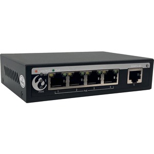 Amer Networks - 5ports 10/100Mbps PoE switch 65W af/at