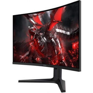 MSI Optix G271C E2 27" Full HD Curved Screen Gaming LCD Monitor - 16:9 - Metallic Black, Red