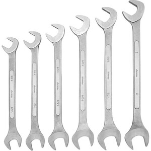 Pittsburgh Jumbo SAE Angle Wrench Set, 6 Piece