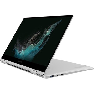 Samsung Galaxy Book2 360 NP734QED-KB1US 13.3" Touchscreen Convertible 2 in 1 Notebook - Full HD - 1920 x 1080 - Intel Core i5 12th Gen i5-1235U 1.30 GHz - Intel Evo Platform - 16 GB Total RAM - 256 GB SSD - Silver