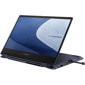 Asus ExpertBook B5 Flip B5402F B5402FBA-XVE75T 14" Touchscreen Convertible 2 in 1 Notebook - Full HD - 1920 x 1080 - Intel Core i7 12th Gen i7-1260P Dodeca-core (12 Core) 2.10 GHz - 16 GB Total RAM - 8 GB On-board Memory - 1 TB SSD - Star Black