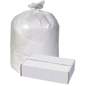 9-17 Gallon, 1.5 Mil Clear Plastic Dust Bin Liner Bags (5-Pack)