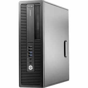 Joy Systems - HP EliteDesk 800 G2 Desktop Computer - Intel Core i5 6th Gen i5-6400 - 16 GB - 512 GB SSD - Small Form Factor - Refurbished