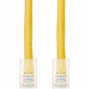 AddOn 6in Yellow CAT6 PVC Ethernet Cable Non-Booted RJ-45 M/M CAT 6