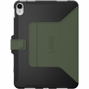 Urban Armor Gear Scout Carrying Case (Folio) for 10.9" Apple iPad (11th Generation), iPad (10th Generation), iPad (2022) Tablet, Apple Pencil, Stylus - Black, Olive