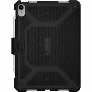 Urban Armor Gear Metropolis Carrying Case (Folio) for 10.9" Apple iPad (11th Generation), iPad (10th Generation) Tablet, Apple Pencil - Black