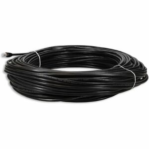 AddOn 300ft Black CAT6 PVC Ethernet Cable Snagless Bubble Boot Outdoor RJ-45 M/M CAT 6