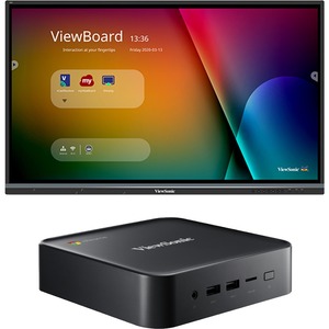 ViewSonic ViewBoard IFP7550-C0 - 4K Multi-Touch Interactive Display with Chromebox - 350 cd/m2 - 75"
