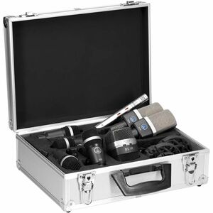 AKG PREMIUM Drum Rugged Wired Condenser, Dynamic Microphone - Black