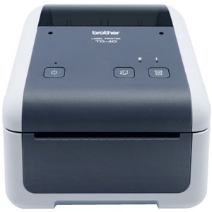 Brother TD4520DN Desktop Direct Thermal Printer - Monochrome - Label Print - Fast Ethernet - USB - Serial