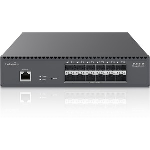 EnGenius Cloud Managed 12-Port 10 Gigabit SFP+ Half-Rack Aggregate Fiber Switch