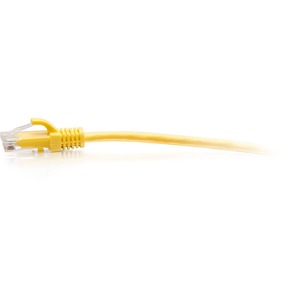 C2G 10ft Cat6a Snagless Unshielded (UTP) Slim Ethernet Patch Cable - Yellow