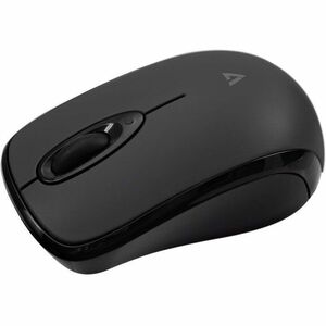 V7 Bluetooth 5.2 Compact Mouse - Black, Works with Chromebook Certified