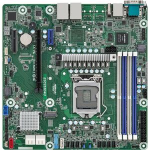 ASRock Rack E3C252D4U Server Motherboard - Intel C252 Chipset - Socket LGA-1200 - Micro ATX