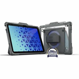 Shield Extreme-X2-H with Hand Strap for iPad 10 10.9" (2022) (Black Bezel-Gray Case)