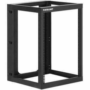 Intellinet 19" Wall Mount 4-Post Open Frame Network Rack, 15U