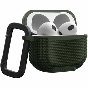Urban Armor Gear Ballistic ARMR Rugged Carrying Case Apple AirPods (Gen 3), Travel Essential - Olive