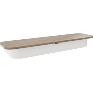 Chief Voyager Storage Shelf Accessory - For Mobile Cart - White