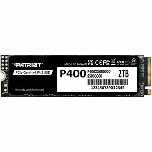 Patriot Memory P400 2 TB Solid State Drive - M.2 2280 Internal - PCI Express NVMe (PCI Express NVMe 4.0 x4)
