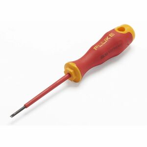 Fluke ISLS5 Insulated Slotted Screwdriver, 0.16 x 4" , 1000 V